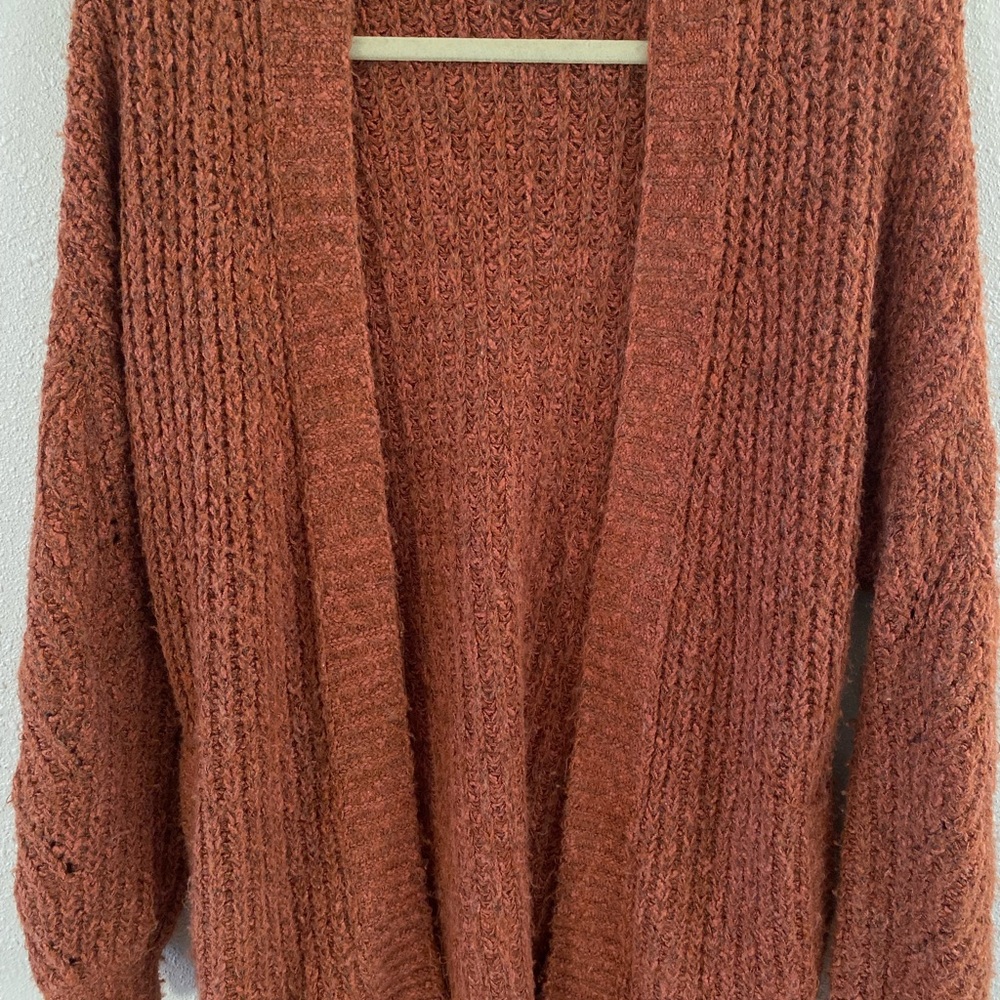 Abercrombie & Fitch Warm Rust Cardigan